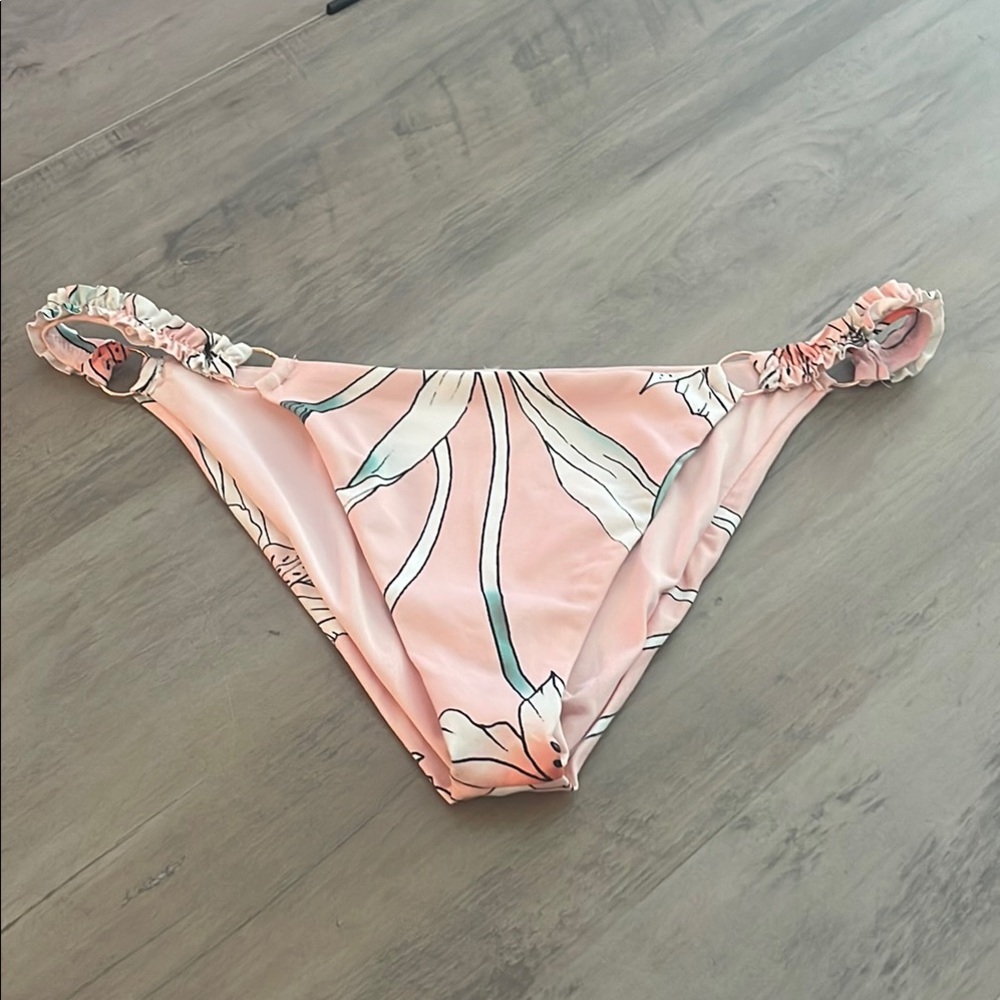O'Neill Pink Floral Bikini Bottom